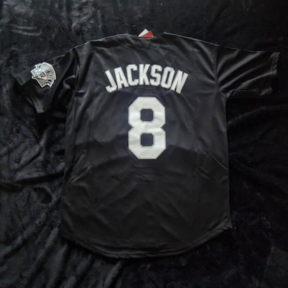Bo Jackson Jersey Chicago White Sox 1991 Throwback Stitched Black NEW With tags - Picture 1 of 7